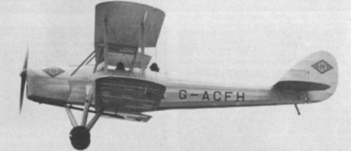 The Civil Air Guard also used the Avro Club Cadet, this one fitted with the Gipsy engine.