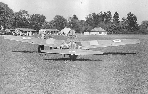 A de Havilland Chipmunk T Mk 10 of one of the Reserve Flying Schools seen at Denham in 1949.