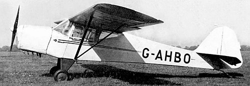 Auster Taylorcraft Plus D G-AHBO was involved in an unusual incident during a hire flight in November.
