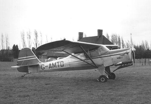G-AMTD was an Auster J5F Aiglet operated by the Airways Aero Club.