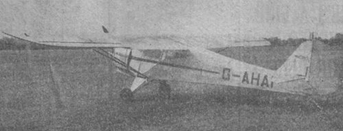 Another Denham resident at the time was this Auster Taylorcraft Plus D, G-AHAI, which was involved in a strange incident on 11 August.