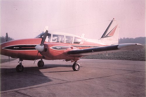 United Biscuits' new Piper PA-23-250 Aztec, G-ASEV, had improved avionics for bad weather flying.