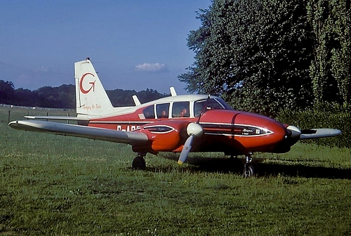 Piper PA-23 Aztec G-ASRI replaced the leased aircraft in 1964.