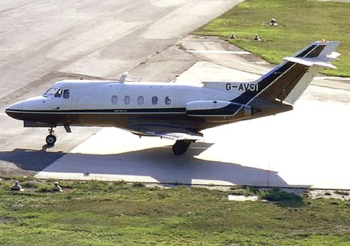 G-AVOI was the second Hawker Siddeley HS.125, a Series 3B aircraft, purchased by Gregory Air Services in May 1968.