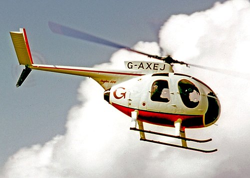 The first Hughes 500 in the Air Gregory fleet was G-AXEJ, purchased on 25 April.