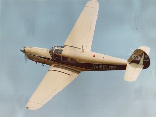 Harris and Elkin's Messerschmitt Me 108, or Nord 1100, in flight. Not only a rare aircraft, but a fast and elegant one too.