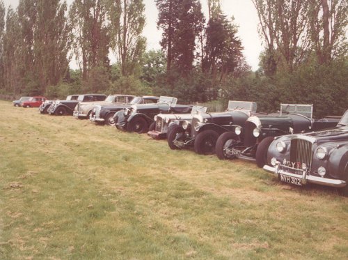 The Bentley cars included tourers alongside rare racing and rallying versions of the illustrious marque.